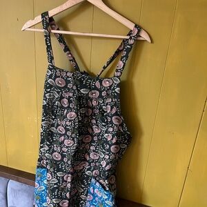 Natural life adjustable mini dress